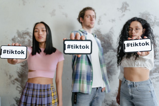 Contas pessoais e corporativas no TikTok